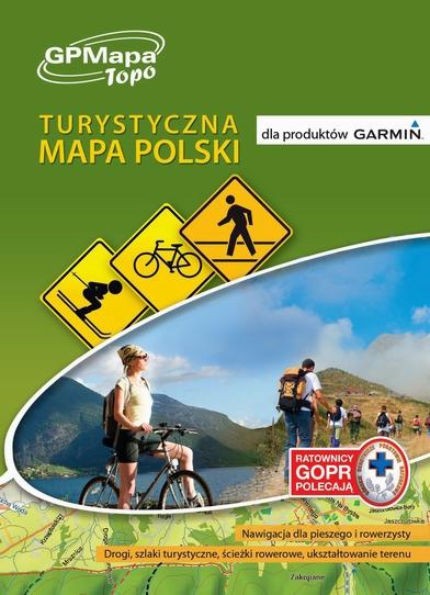Nowa mapa Polski do turystycznych urządzeń GARMIN GPS