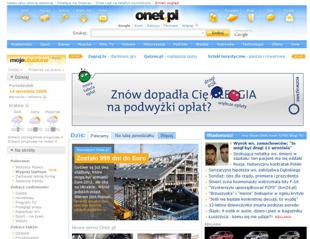 Onet.pl - dziś