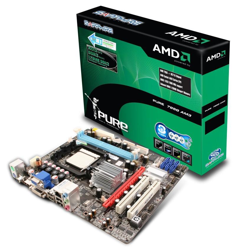 Płyta dla procesorów AMD Phenom II z obsługą pamięci DDR3