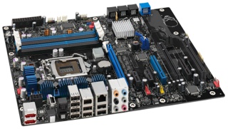 Intel DP55KG to jedna z pierwszych płyt głównych bazujących na chipsecie Intel P55.