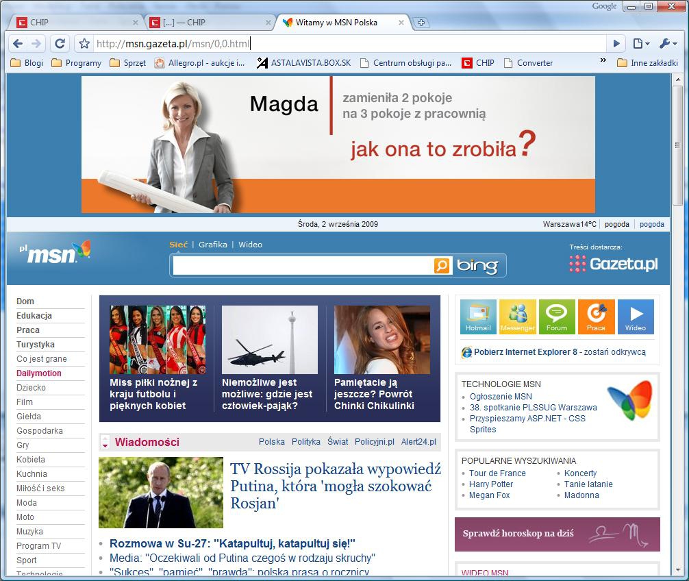 Rusza portal MSN.gazeta.pl