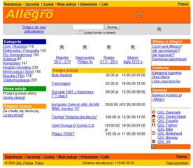 Allegro.pl - 11 maj 2000