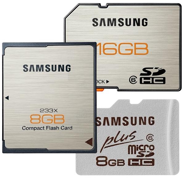 Samsung prezentuje swoje pierwsze karty pamięci