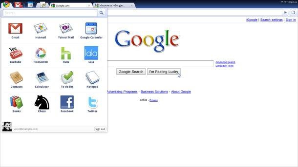 Google prezentuje system Chrome OS