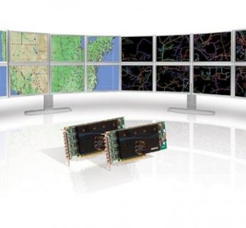 Pierwsza na świecie, jednoslotowa karta, obsługująca osiem monitorów
