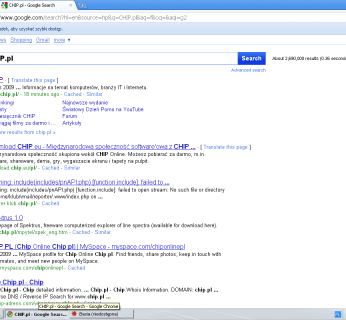 CHIP.pl w nowej wyszukiwarce Google