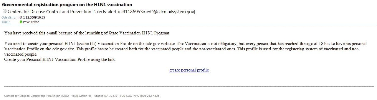 Zarejestruj się w rządowym programie przeciw świńskiej grypie – infekcję masz jak w banku