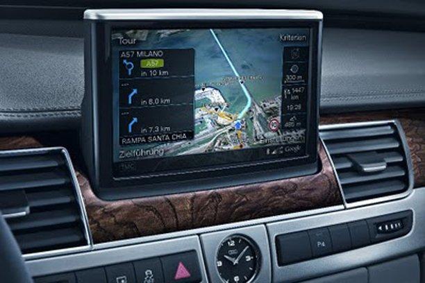 Audi A8 wyposażone w platformę Nvidia Tegra i Google Earth