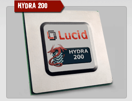 Lucid Hydra 200. Układ umożliwiający łączenie wydajności kart graficznych.