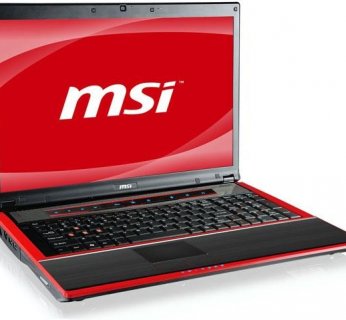 MSI GX640 waży około 2,7 kilograma