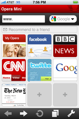 Opera Mini zgłoszona do App Store Apple’a