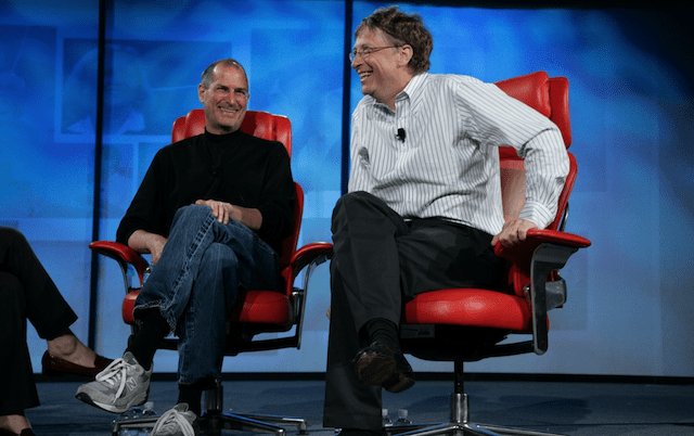 Steve Jobs i Steve Ballmer razem na konferencji D8