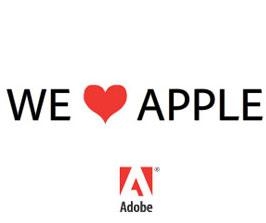 Adobe kocha Apple’a