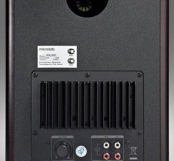 Tylna ścianka prawej kolumny (ze wzmacniaczem)