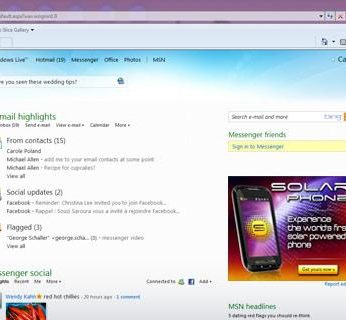 Odświeżony Microsoft Windows Live Hotmail