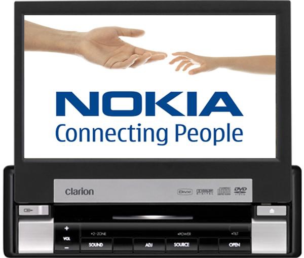 Clarion i Nokia zintegrują telefony w systemach samochodowych