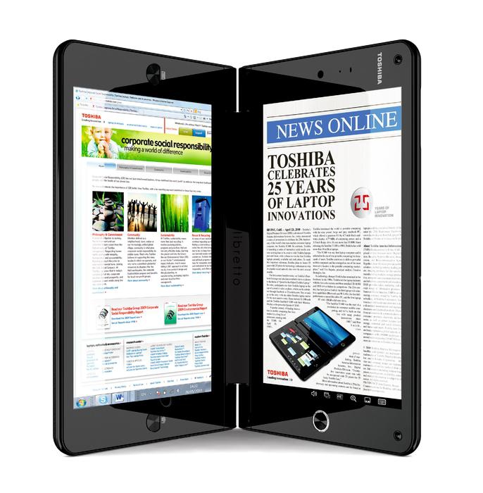 Libretto W100 – tablet z dwoma ekranami i wnętrzem notebooka