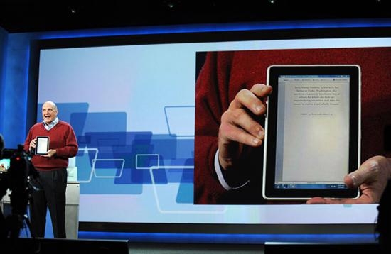 Steve Ballmer niezadowolony z sukcesu iPada