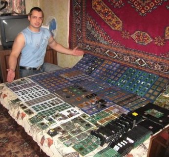 Kolekcja procesorów pewnego Rosjanina