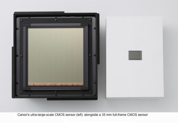Canon prezentuje największy na świecie czujnik CMOS