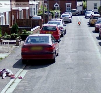 Ulica Middle Road w serwisie Google Street View wygląda tak