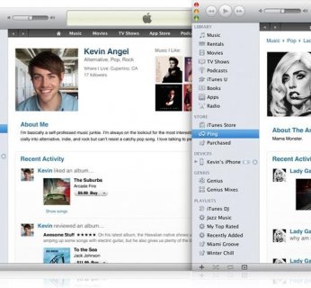 Portal społecznościowy Ping, jako dodatek do iTunes 10