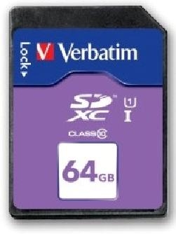 64-gigabajtowa karta SDXC z transferem do 104 MB/s