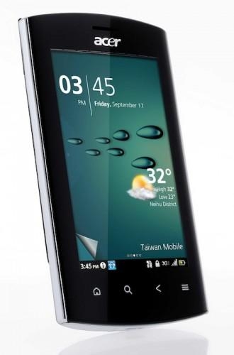 Smartfon Acera z systemem Android 2.2, filmami HD i ekranem dotykowym