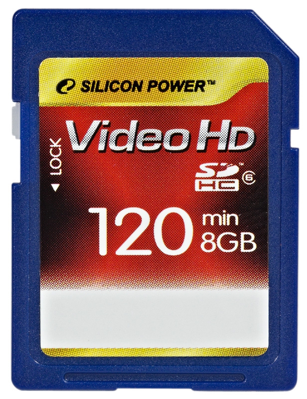 Silicon Power SDHC 8GB Full-HD Video class 6