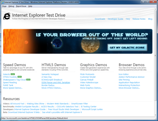 Internet Explorer 9 Platform Preview 7. Interfejs, a raczej jego brak.