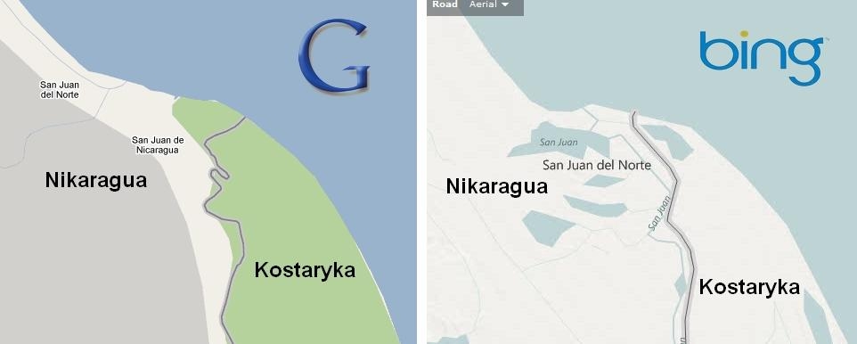 Błąd na mapach Google’a mógł doprowadzić do wojny