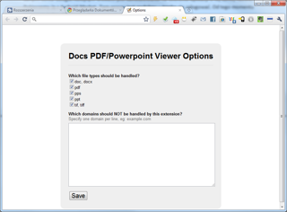 Przeglądarka Dokumentów PDF/PowerPoint bez użycia zewnętrznych programów.