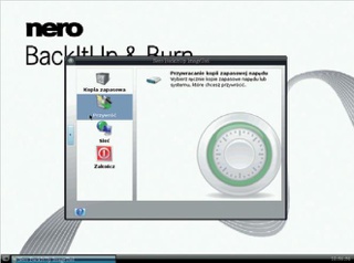 LiveCD. Korzystając z bootowalnej płyty CD Nero, możemy przywrócić system operacyjny w razie jego awarii.