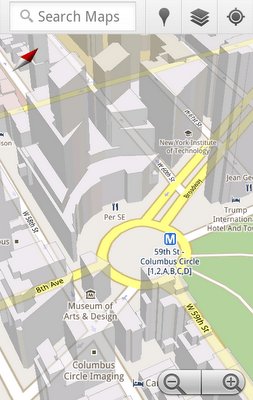 Mapy Google dla Androida z widokiem 3D i trybem offline
