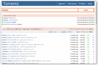 Torrentz.eu to jedna z najpotężniejszych wyszukiwarek torrentów.