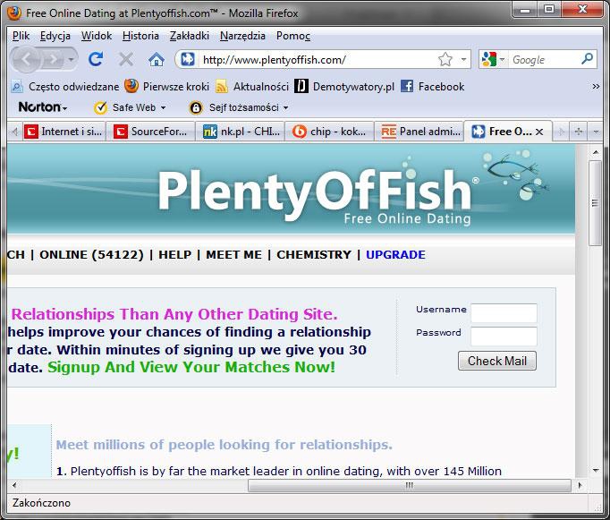 Plentyoffish.com w rękach hakerów
