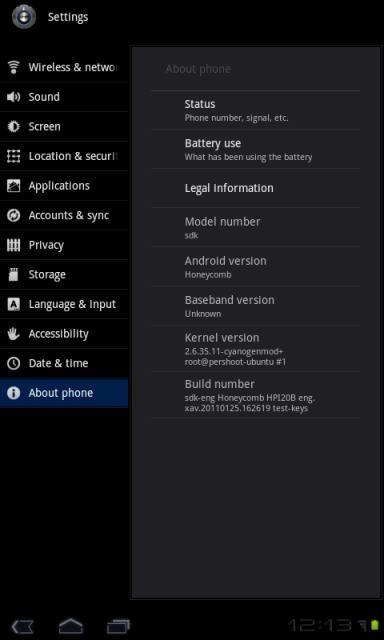 Android 3.0 i nieoficjalny port na telefon Nexus One