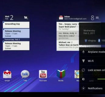 Nowe powiadomienia w Androidzie 3.0