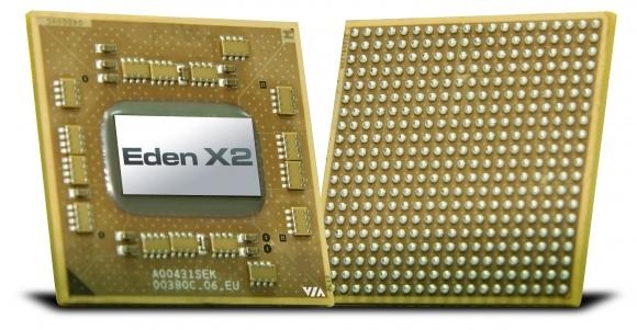 Oszczędny, dwurdzeniowy procesor VIA Eden X2