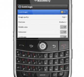 Opera Mini 6 dla systemu BlackBerry OS