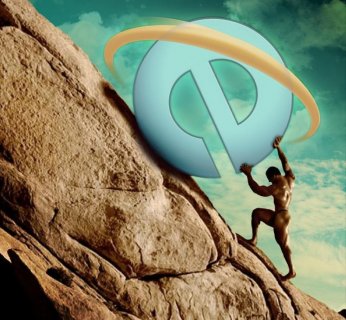 Ten obrazek najlepiej przedstawia intensywne prace nad Internet Explorerem.