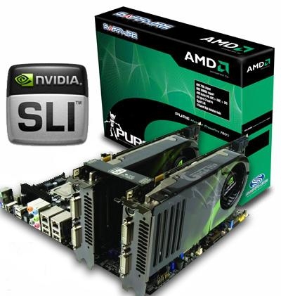 Nvidia SLI teraz także dla płyt z chipsetami AMD