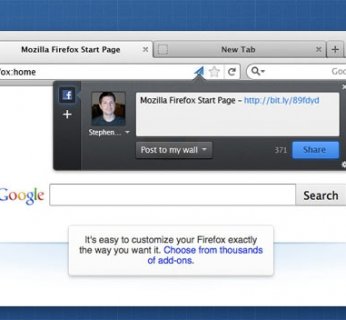 Wczesne screeny z Firefoksa 5