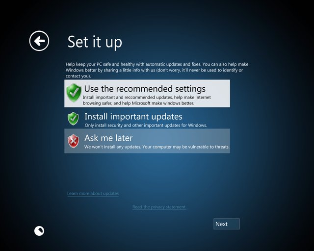 Windows 8 i jego urocza informacja o awarii