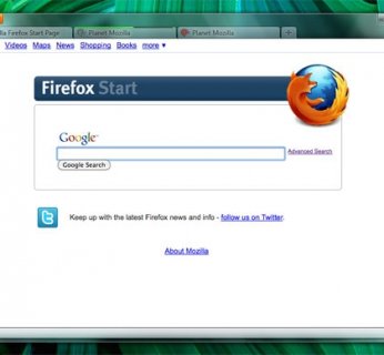 Wczesne screeny z Firefoksa 5
