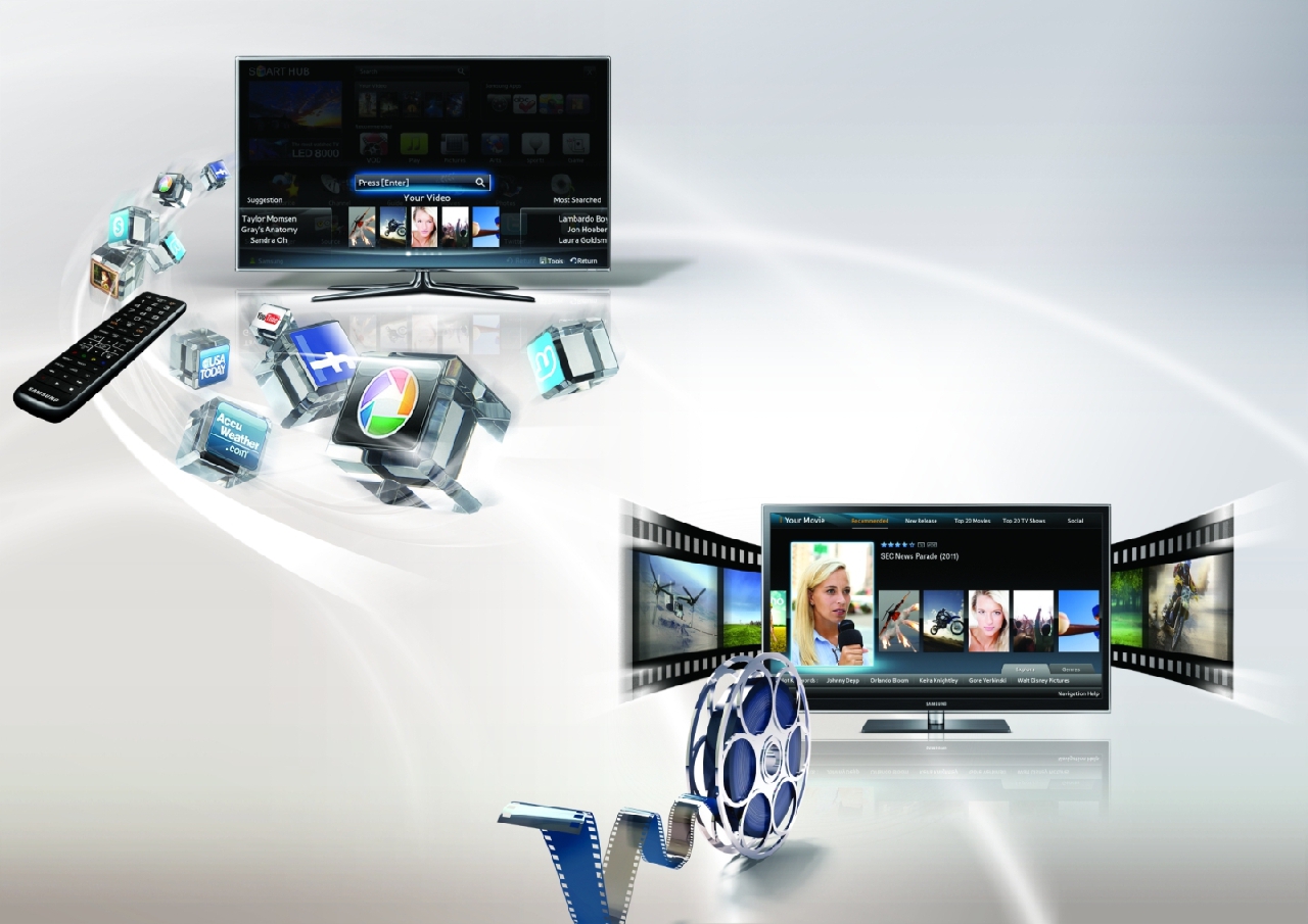 Aplikacje i Sieć w telewizorach Smart TV