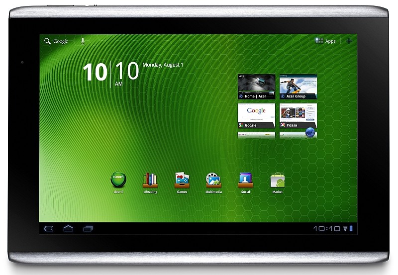 Iconia Tab A500 – najtańszy tablet z Androidem 3.0