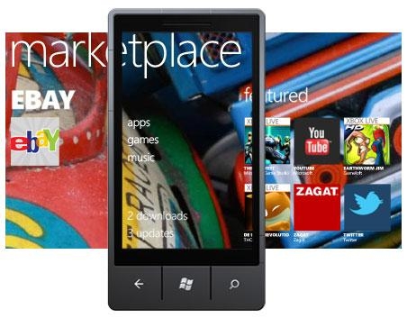 Windows Phone Marketplace to odpowiednik App Store