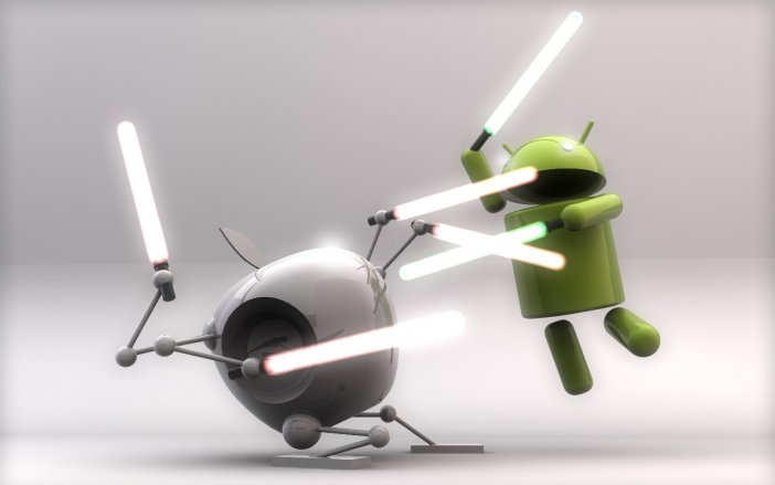 Niekończąca się walka Apple'a z Androidem trwa w najlepsze