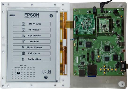 E-papier od Epsona i E Ink ostry jak Retina Display